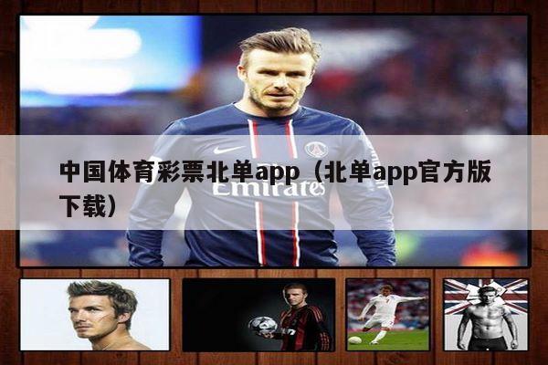 中国体育彩票北单app（北单app官方版下载）